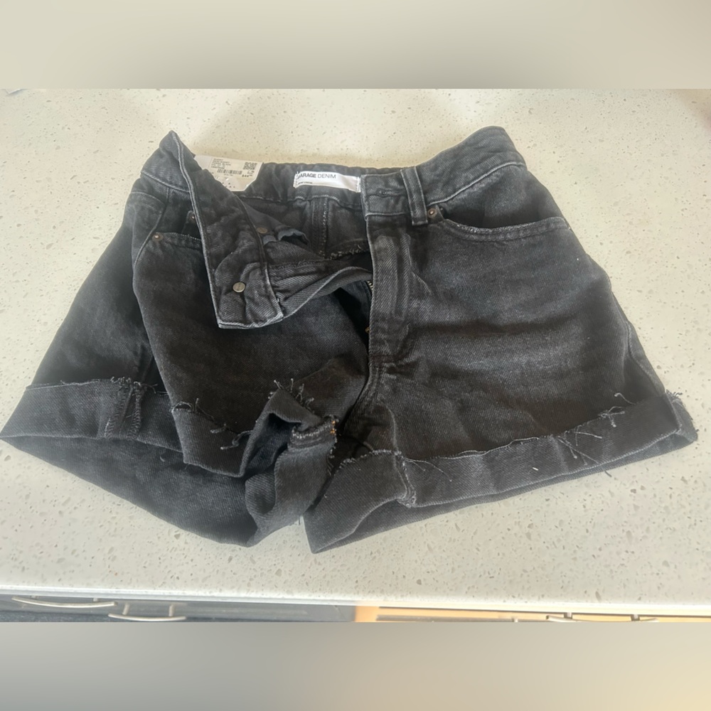 Garage Denim Charcoal Jean shorts BRAND NEW!!